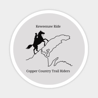 Keweenaw Ride - Copper Country Trail Riders Magnet